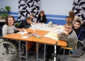 Pupils at the new Centre for disabled teenagers